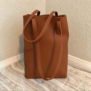 Cat Lady Dark Tan Tote